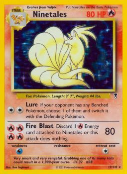 Ninetales - 17/110 - Holo available at 401 Games Canada