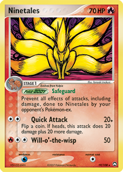 Ninetales - 19/108 - Rare available at 401 Games Canada