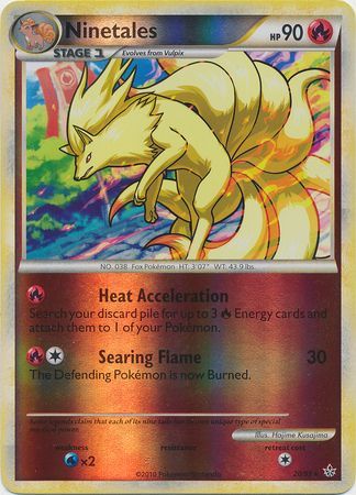 Ninetales - 20/95 - Rare - Reverse Holo available at 401 Games Canada