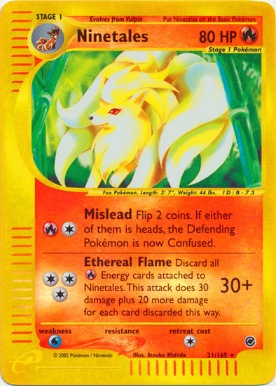 Ninetales - 21/165 - Holo - Reverse Holo available at 401 Games Canada