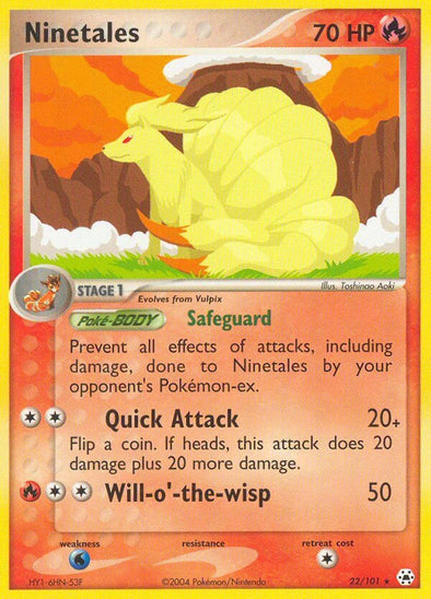 Ninetales - 22/101 - Rare available at 401 Games Canada