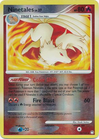 Ninetales - 32/123 - Rare - Reverse Holo available at 401 Games Canada