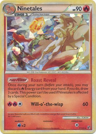 Ninetales - 7/123 - Shattered Holo Promo available at 401 Games Canada