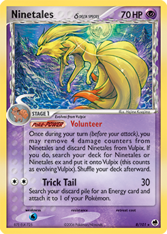 Ninetales - 8/101- Holo Rare available at 401 Games Canada