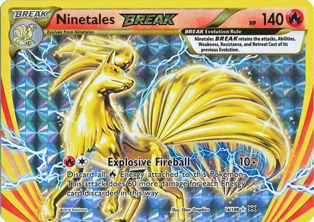 Ninetales BREAK - 16/108 - Break Rare available at 401 Games Canada