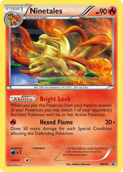 Ninetales - BW66 - Holo Promo available at 401 Games Canada