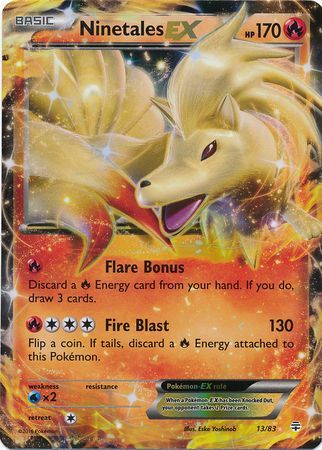 Ninetales EX - 13/83 - Ultra Rare available at 401 Games Canada