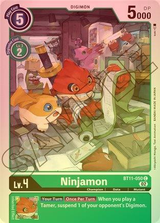 Ninjamon (Foil) - BT11-050 - Common available at 401 Games Canada