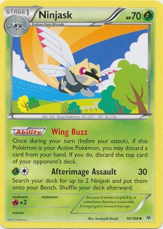 Ninjask - 10/108 - Uncommon available at 401 Games Canada