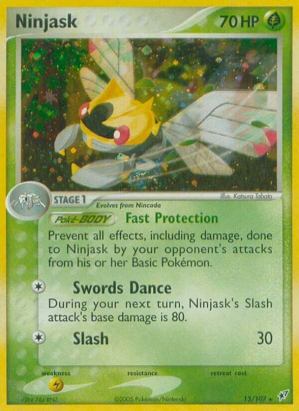 Ninjask - 13/107 - Holo Rare available at 401 Games Canada