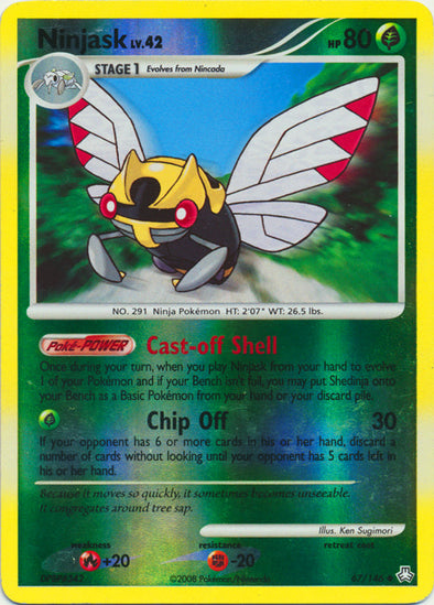 Ninjask - 67/146 - Uncommon - Reverse Holo available at 401 Games Canada