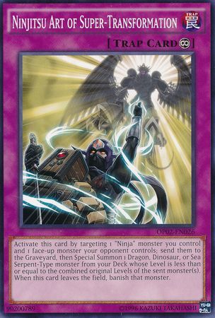 Ninjitsu Art of Super-Transformation - OP02-EN026 - Common available at 401 Games Canada