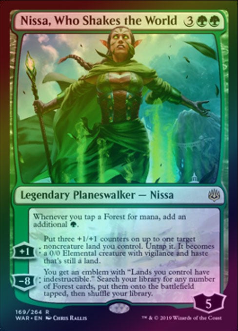 401 Games Canada - Nissa, Who Shakes the World (Foil) (WAR) 401 Games Canada - Nissa, Who Shakes the World (Foil) (WAR)