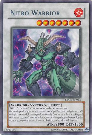 Nitro Warrior - DP08-EN013 - Rare - Unlimited available at 401 Games Canada