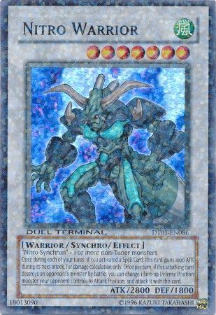 Nitro Warrior - DT01-EN086 - Super Parallel Rare available at 401 Games Canada