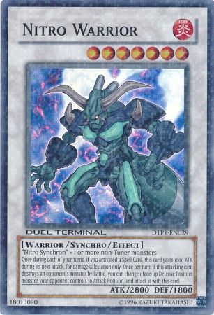 Nitro Warrior - DTP1-EN029 - Super Parallel Rare available at 401 Games Canada