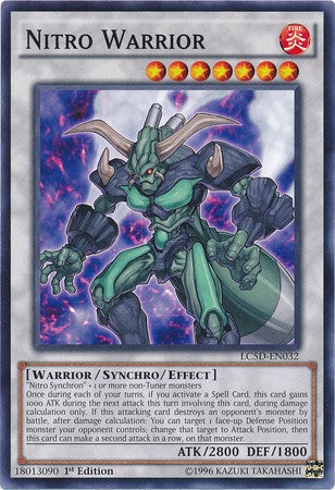 Nitro Warrior - LC5D-EN032 - Common - 1st Edition available at 401 Games Canada