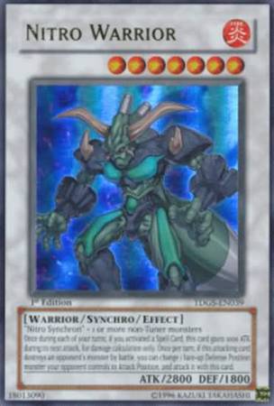 Nitro Warrior - TDGS-EN039 - Ultra Rare - 1st Edition available at 401 Games Canada