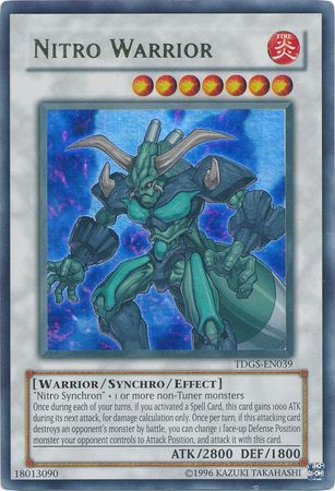 Nitro Warrior - TDGS-EN039 - Ultra Rare - Unlimited available at 401 Games Canada