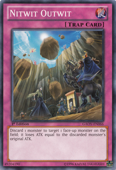 Nitwit Outwit - GAOV-EN066 - Common - 1st Edition available at 401 Games Canada