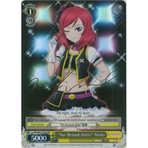 "No Brand Girls" Maki - LL/EN-W01-015X - Extra Rare available at 401 Games Canada