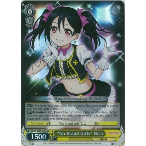 "No Brand Girls" Nico - LL/EN-W01-0011X - Extra Rare available at 401 Games Canada