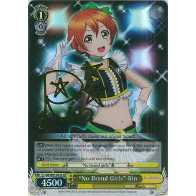 "No Brand Girls" Rin - LL/EN-W01-014X - Extra Rare available at 401 Games Canada