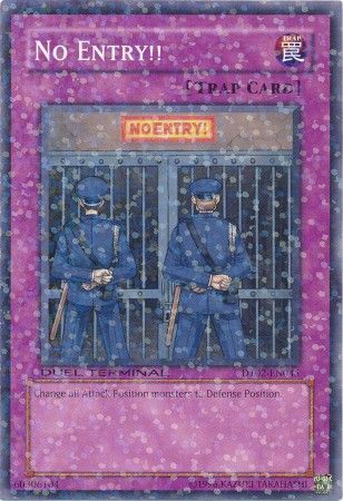 No Entry!! - DT02-EN045 - Normal Parallel Rare available at 401 Games Canada