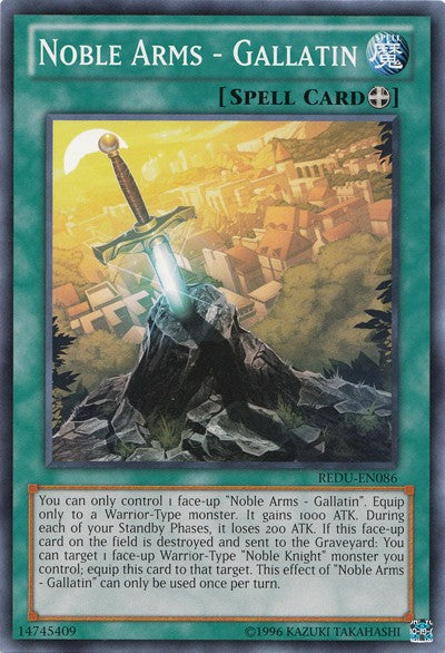 Noble Arms - Gallatin - REDU-EN086 - Common - Unlimited available at 401 Games Canada