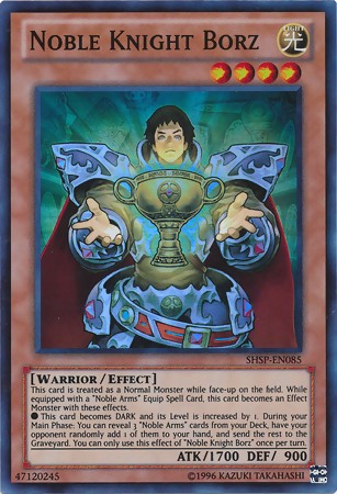 Noble Knight Borz - SHSP-EN085 - Super Rare - Unlimited available at 401 Games Canada