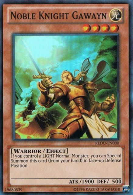 Noble Knight Gawayn - REDU-EN000 - Super Rare - Unlimited available at 401 Games Canada