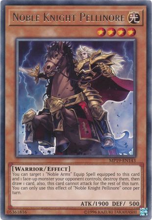 Noble Knight Pellinore - MP19-EN143 - Rare - Unlimited available at 401 Games Canada
