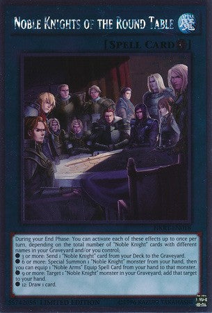 Noble Knights of the Round Table - NKRT-EN018 - Platinum Rare - 1st Edition available at 401 Games Canada
