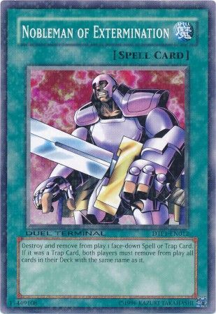 Nobleman of Extermination - DTP1-EN012 - Normal Parallel Rare available at 401 Games Canada