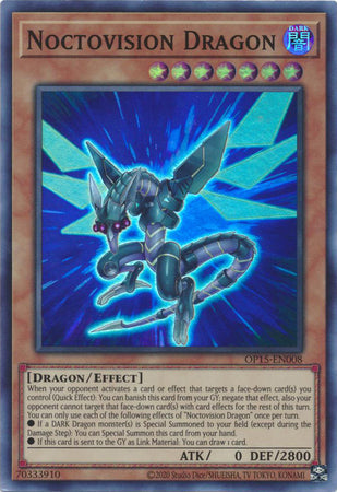 Noctovision Dragon - OP15-EN008 - Super Rare available at 401 Games Canada