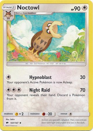 Noctowl - 107/147 - Uncommon available at 401 Games Canada