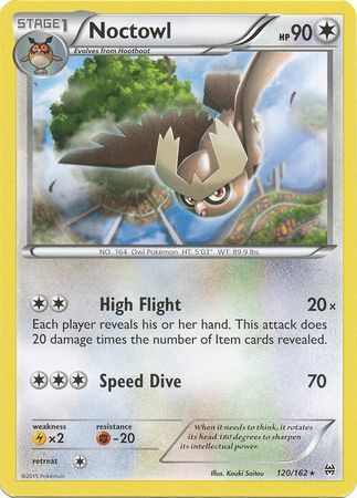 Noctowl - 120/162 - Rare available at 401 Games Canada