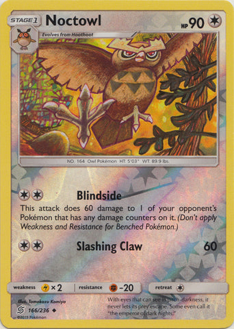 Noctowl - 166/236 - Uncommon - Reverse Holo available at 401 Games Canada