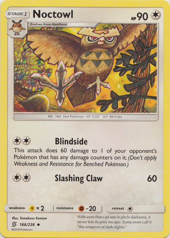 Noctowl - 166/236 - Uncommon available at 401 Games Canada