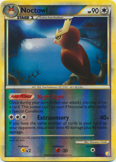 Noctowl - 8/123 - Holo Rare - Reverse Holo available at 401 Games Canada