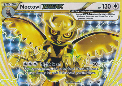 Noctowl BREAK - XY136 - Break Rare Promo available at 401 Games Canada