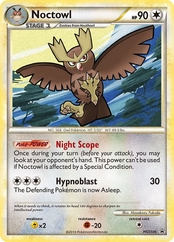 Noctowl - HGSS06 - Holo Promo available at 401 Games Canada