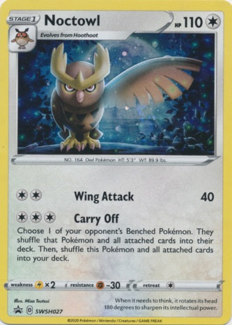 Noctowl - SWSH027 - Holo Promo available at 401 Games Canada