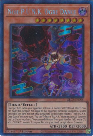 Noh-P.U.N.K. Ogre Dance - GRCR-EN006 - Collector's Rare - 1st Edition available at 401 Games Canada