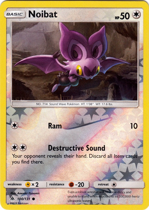 Noibat - 100/131 - Common - Reverse Holo available at 401 Games Canada