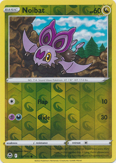 Noibat - 132/195 - Common - Reverse Holo available at 401 Games Canada