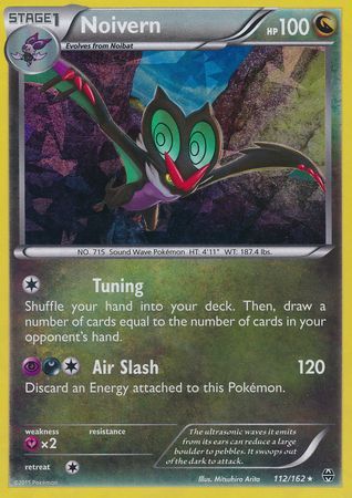 Noivern - 112/162 - Shattered Holo Rare - Theme Deck Exclusive available at 401 Games Canada