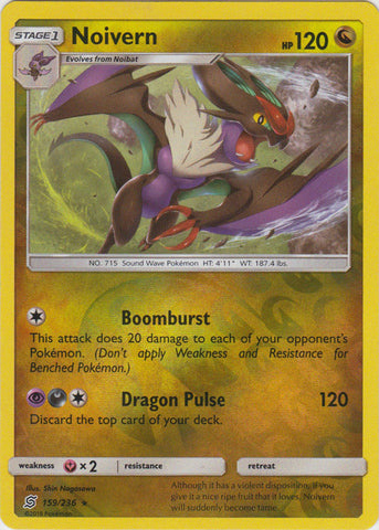 Noivern - 159/236 - Rare - Reverse Holo available at 401 Games Canada