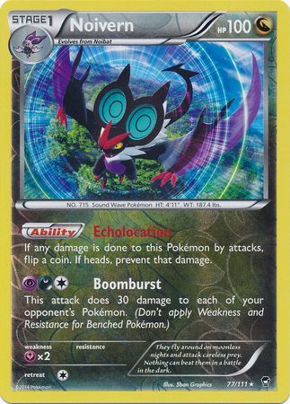 Noivern - 77/111 - Holo Rare - Reverse Holo available at 401 Games Canada