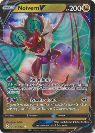 Noivern V - 117/203 - Ultra Rare available at 401 Games Canada